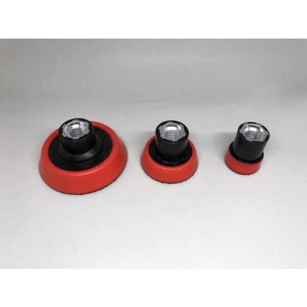 Backing Plate Backing Pad 1 " 2" 3" Set of 3 spindle M14