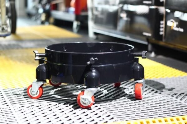 5 Wheel Bucket Dolly with Locking Caster