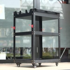 Premium Detailing Trolley Powder Coated Black