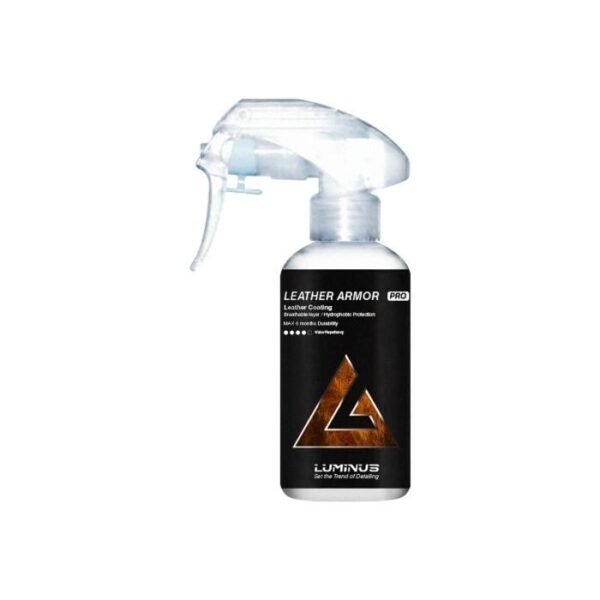 Luminus Korea Leather Armor Pro 250ml Leather Coating Spray Repellent Coating Jok Kulit Interior