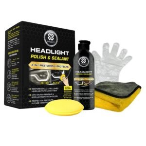 Primo Headlight Restoration Kit Polish And Sealant 2 in 1 Kit Pembersih Mika Lampu Mobil Motor