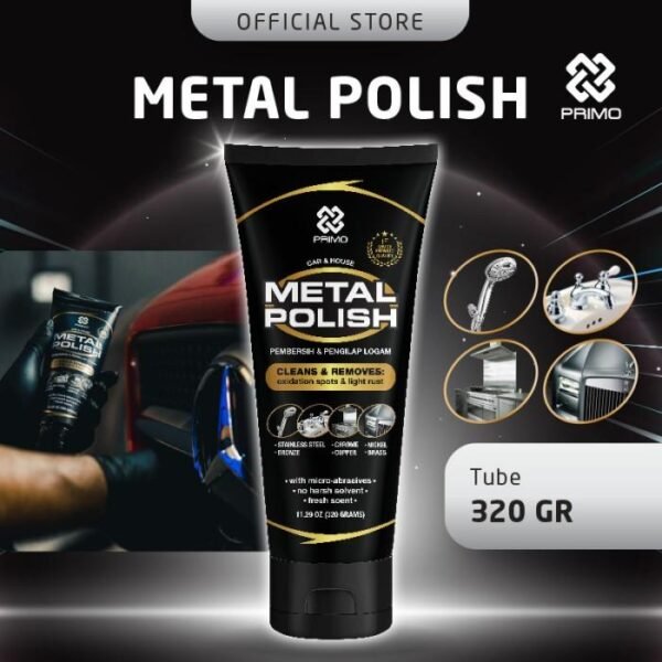 Primo Metal Polish 320 gram Pemoles Logam