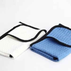Waffle Weave Microfiber 40 x 40 cm Lap Kaca