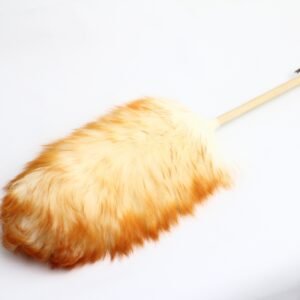 Wool Duster 60 cm Kemoceng Lambswool Lambskin Bulu Domba Halus
