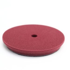 Thin Foam Pad 5" Busa Poles Mesin Busa Poles Model Tipis Tapered Edge Murah - maroon