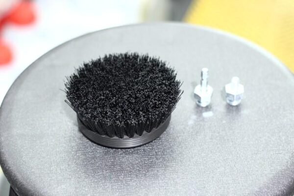 Upholstery Brush Direct Mount 3,5" Sikat Jok Karpet Mobil Rotary DA