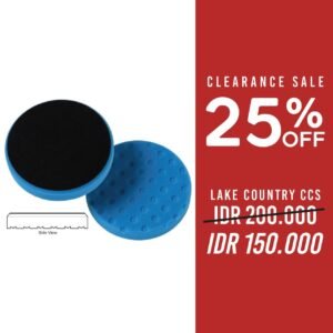 Lake Country CCS Straight Cut 5,5 atau 5 1/2 Blue Light Polishing