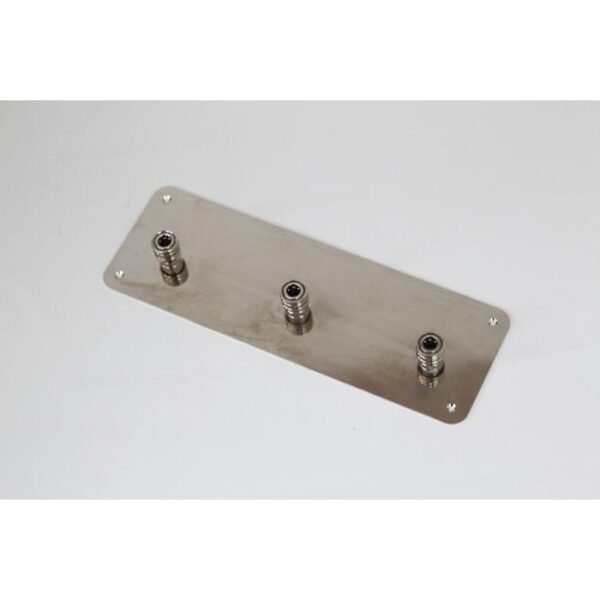 Universal Foam Lance Nozzle Wall Holder Mount Organizer Quick Connect 1/4 Female Stainless Steel