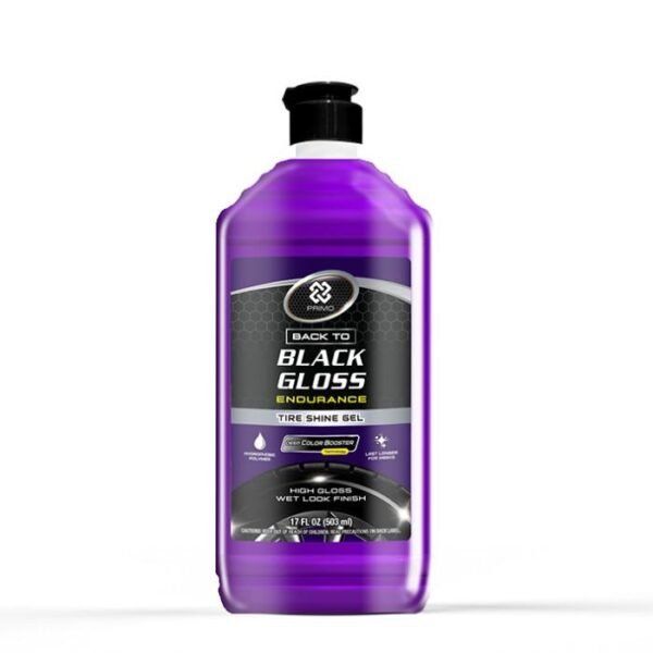 Primo Tire Shine Gel Endurance Black Gloss Tire Dressing Semir Ban Mengkilap 503ml