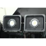 Double Flood Light 50W With Tripod Lampu Detailing Poles