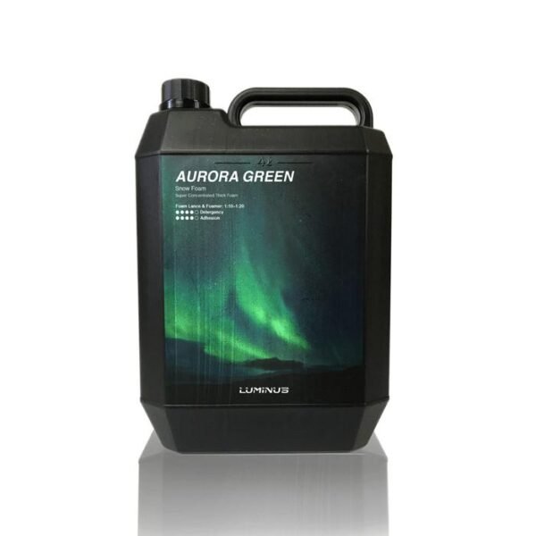 Luminus Korea Aurora Green Prewash Shampoo 4L Shampoo Soft Snowfoam Premium Cuci Mobil