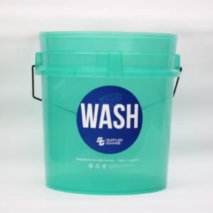 SG Premium Wash Bucket 16L Transparan Ember Cuci Mobil Wash Bucket Transparan Pendek High Quality Ergonomic Handle
