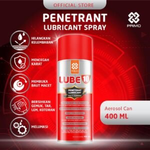 PRIMO LUBE 10 400 ml Pelumas Anti Karat Penetrating Oil bukan WD 40