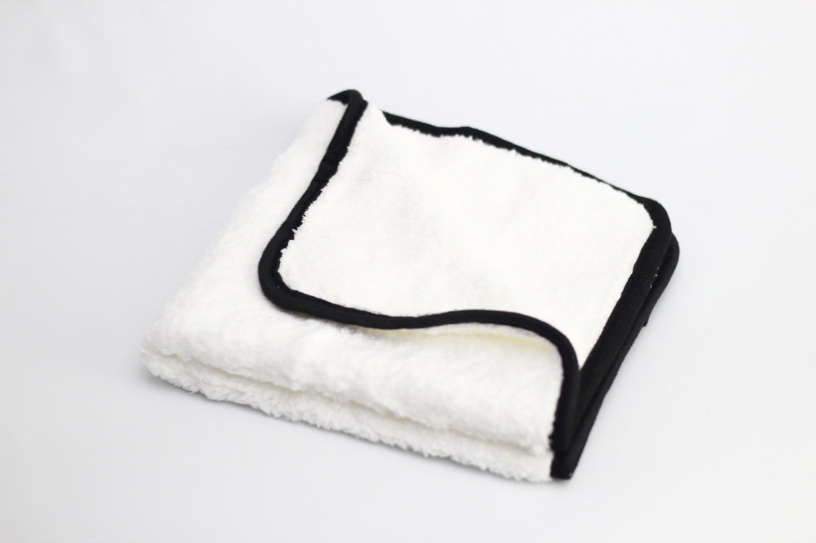 Thick Plush Microfiber Towel 40 x 40 cm White Super Soft Kain Lap Super Halus Putih 40 x 40 cm Tebal - Image 7