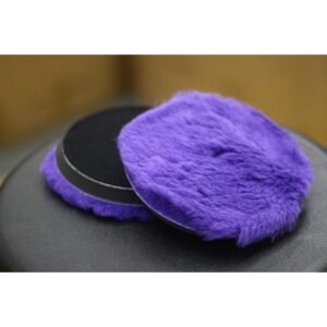 Japanese Wool Pad Purple Wool Pad 5" Wool Pad Ungu Heavy Cutting