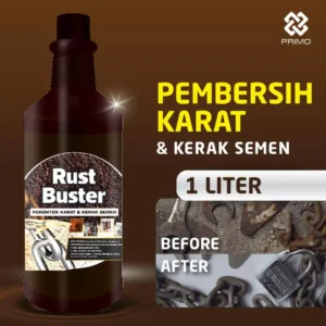 PRIMO RUST BUSTER Pembersih Karat Kerak Semen PRIMO RUST BUSTER 1L Rust Remover
