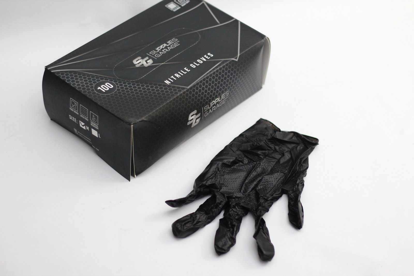 Detailing Nitrile Gloves Black Sarung Tangan Hitam Nitrile - Image 3