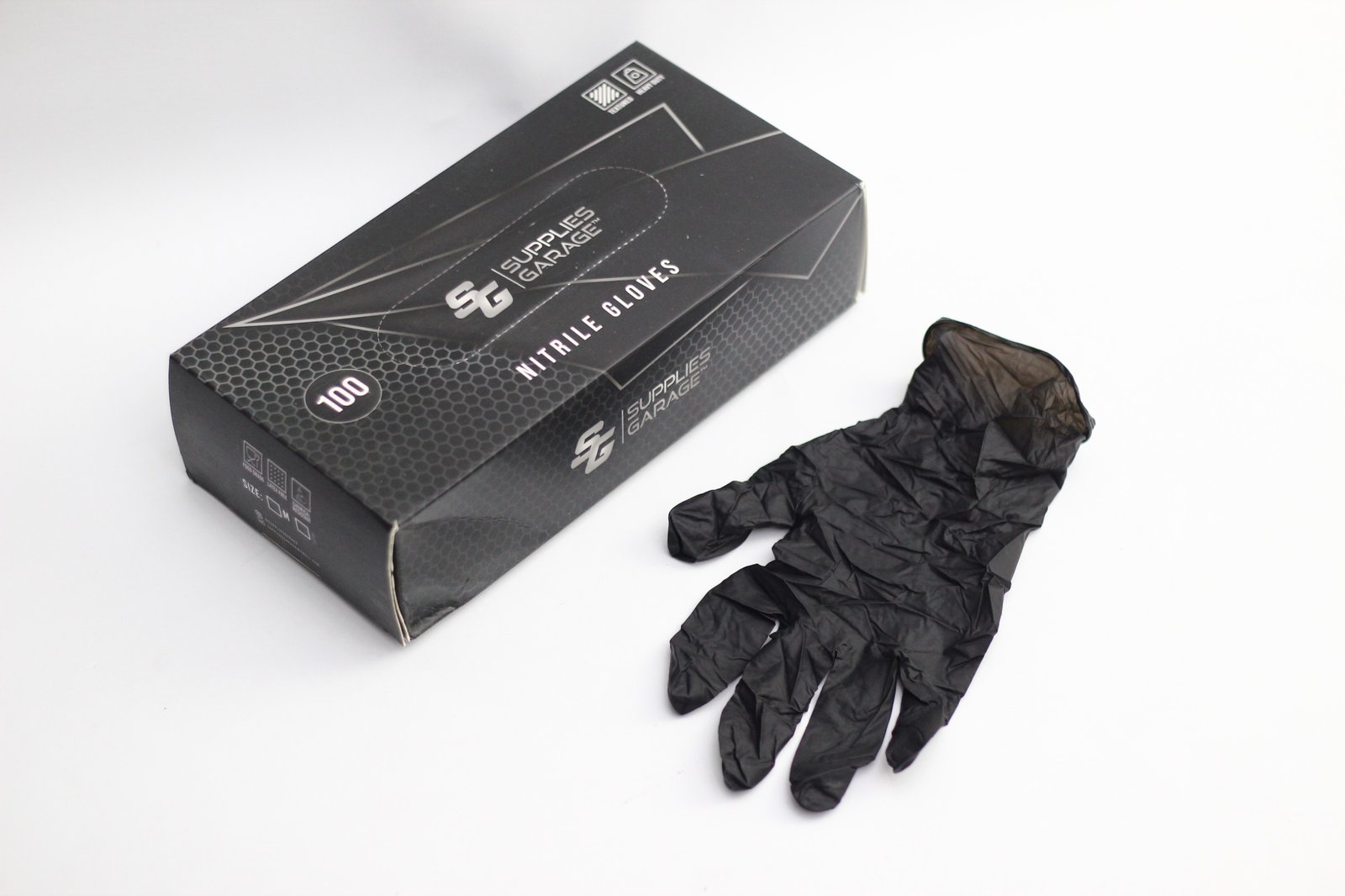 Detailing Nitrile Gloves Black Sarung Tangan Hitam Nitrile - Image 6