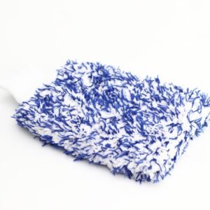Wash Mitt Microfiber Biru
