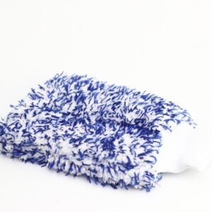 Wash Mitt Microfiber Biru