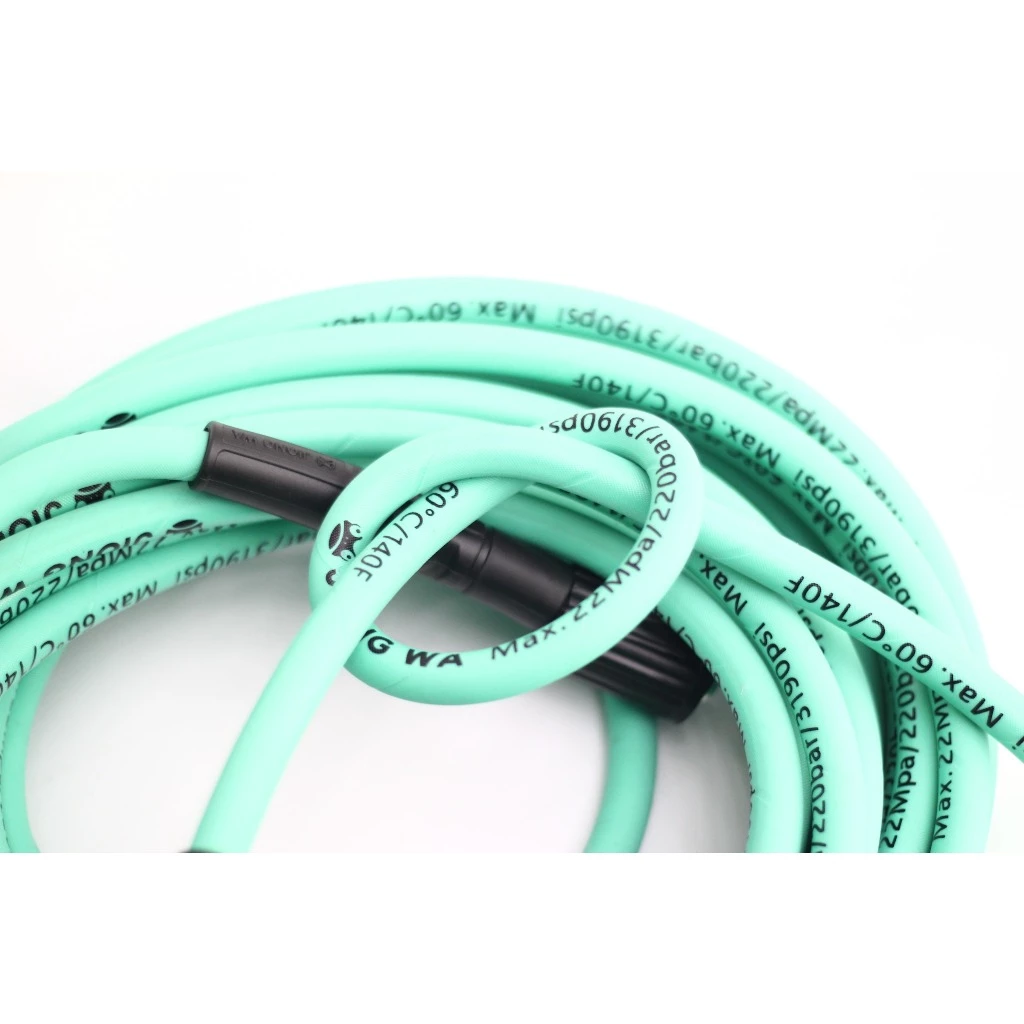 Selang High Pressure Washer Flexible Elastis High Quality Hijau 220 Bar | 10M - Image 2
