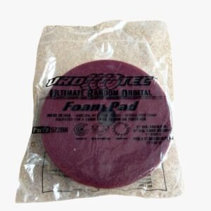 UROTEC Buff & Shine Foam Pad 6”Maroon – Long Throw DA Polisher