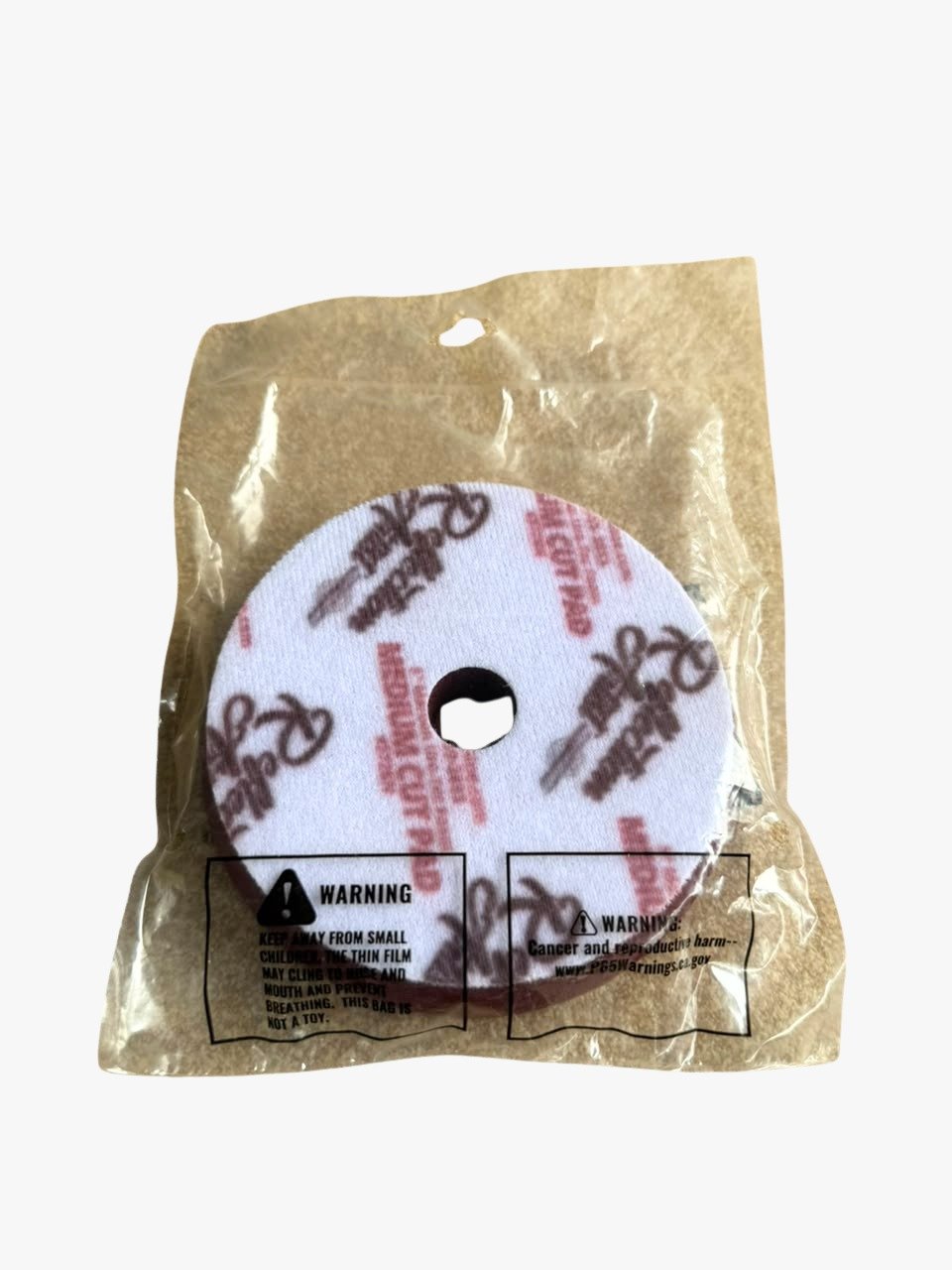 UROTEC Buff & Shine Foam Pad 6”Maroon – Long Throw DA Polisher - Image 2